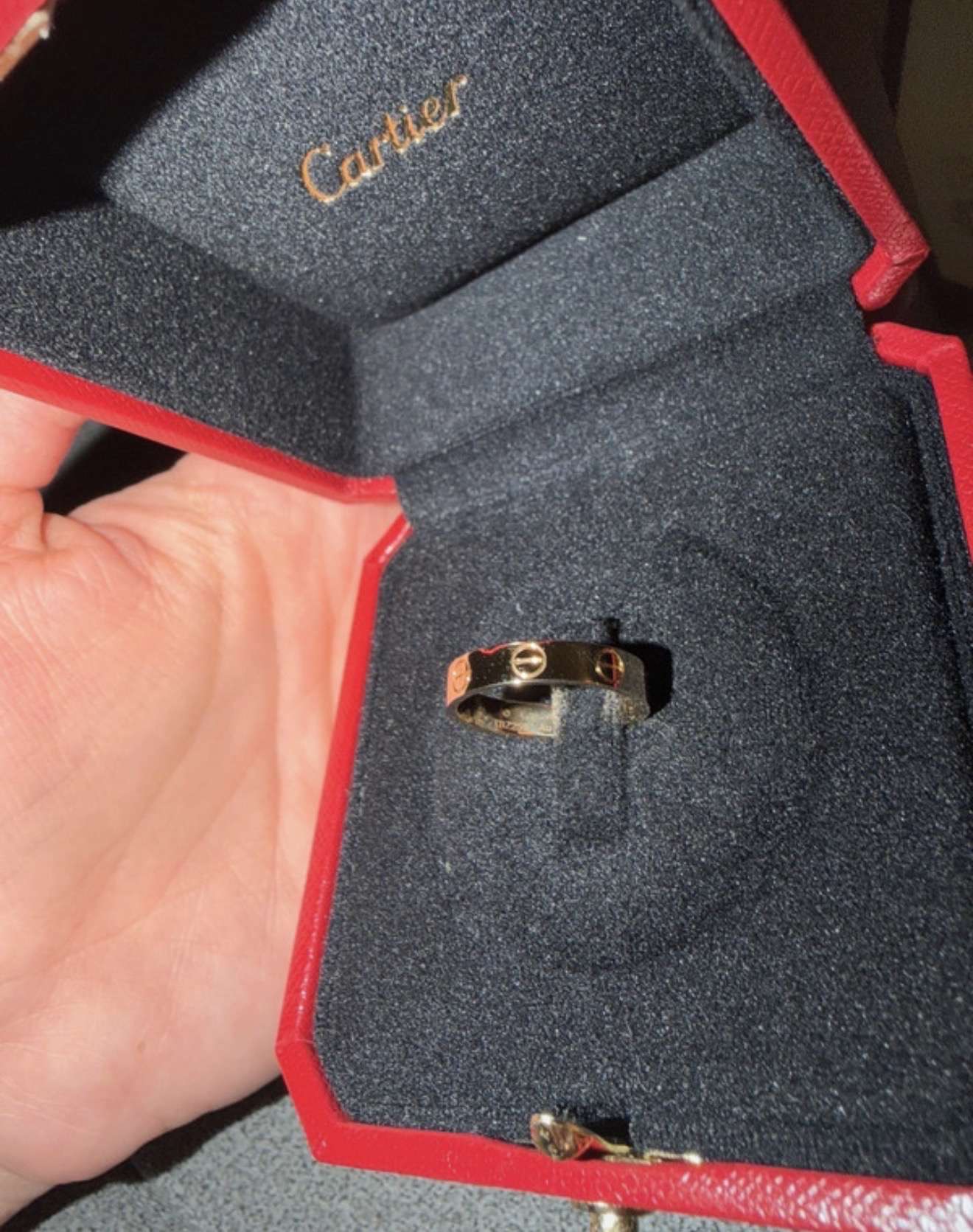 Cartier love prsteň