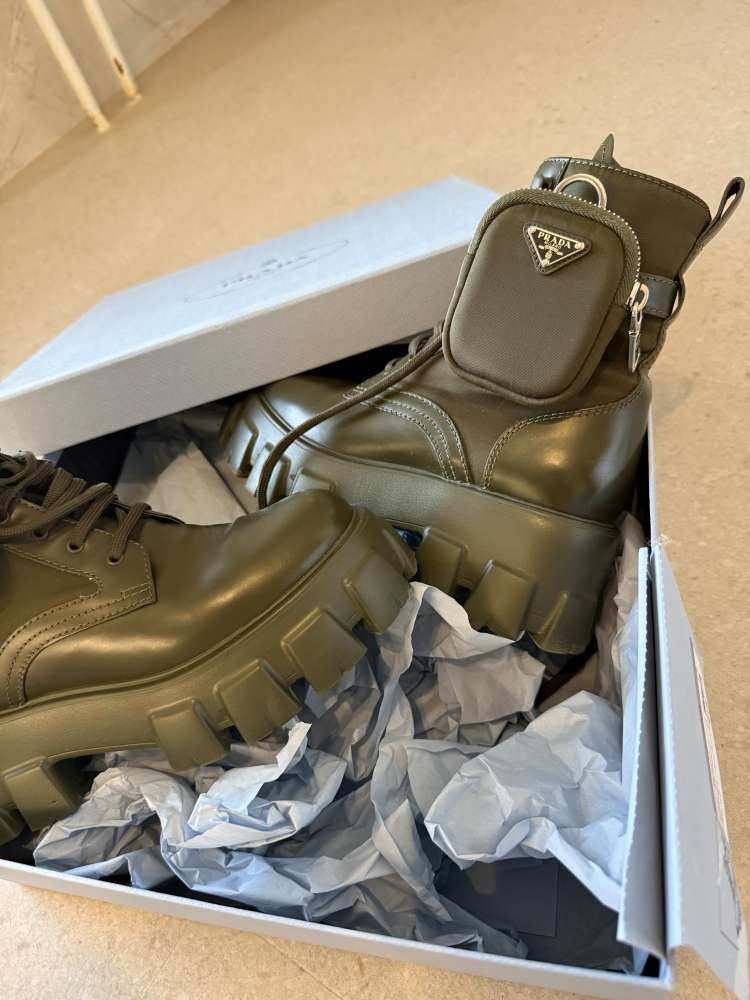 Prada Monolith Army Green