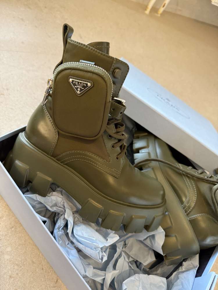 Prada Monolith Army Green