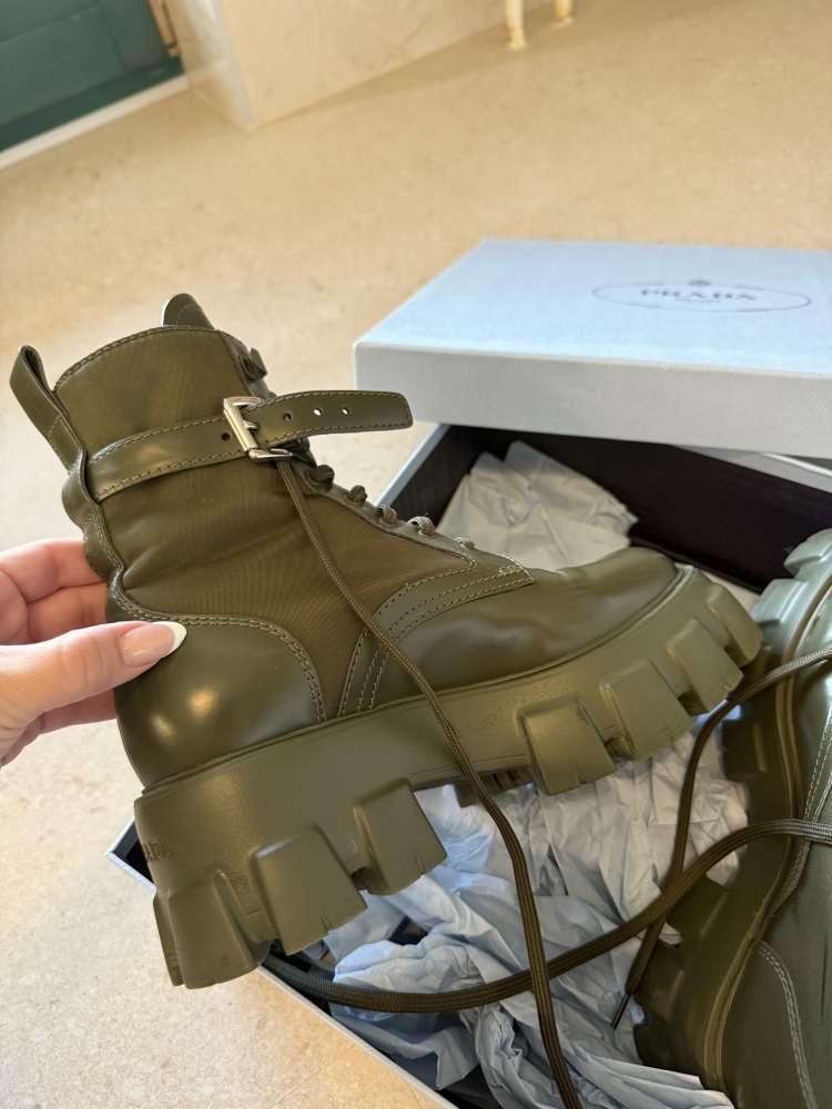 Prada Monolith Army Green