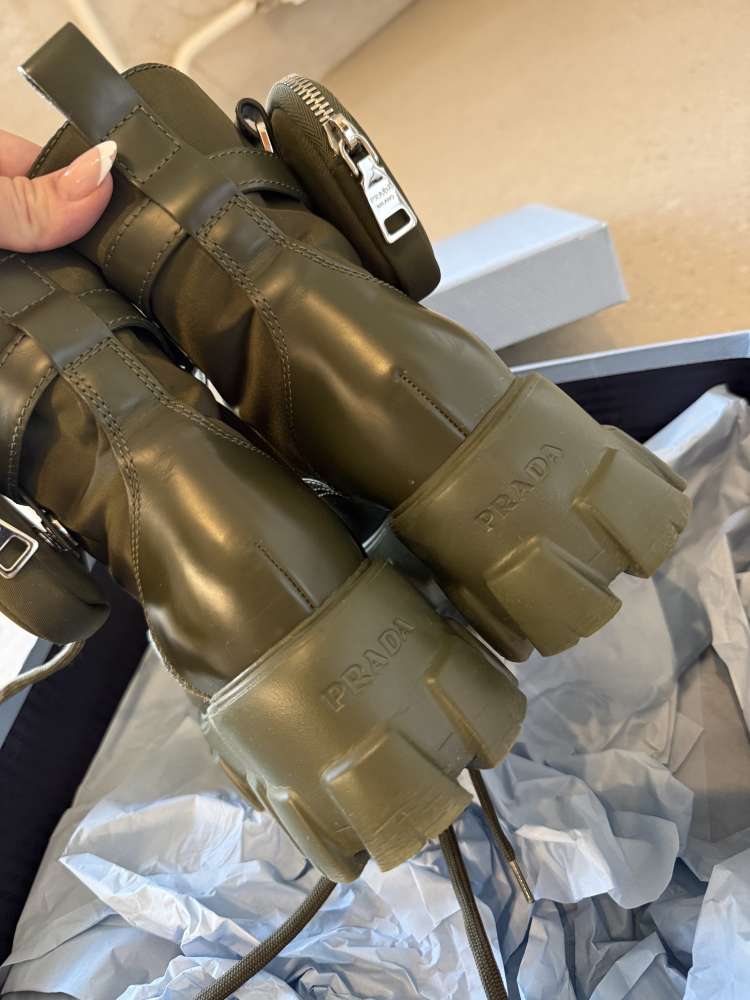 Prada Monolith Army Green