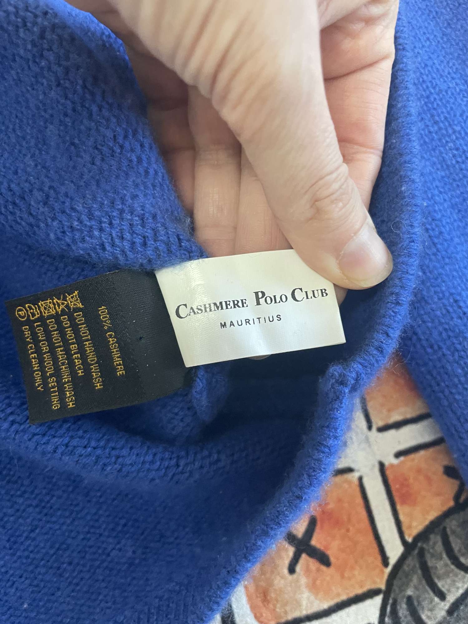 Cashmere Polo Club sveter