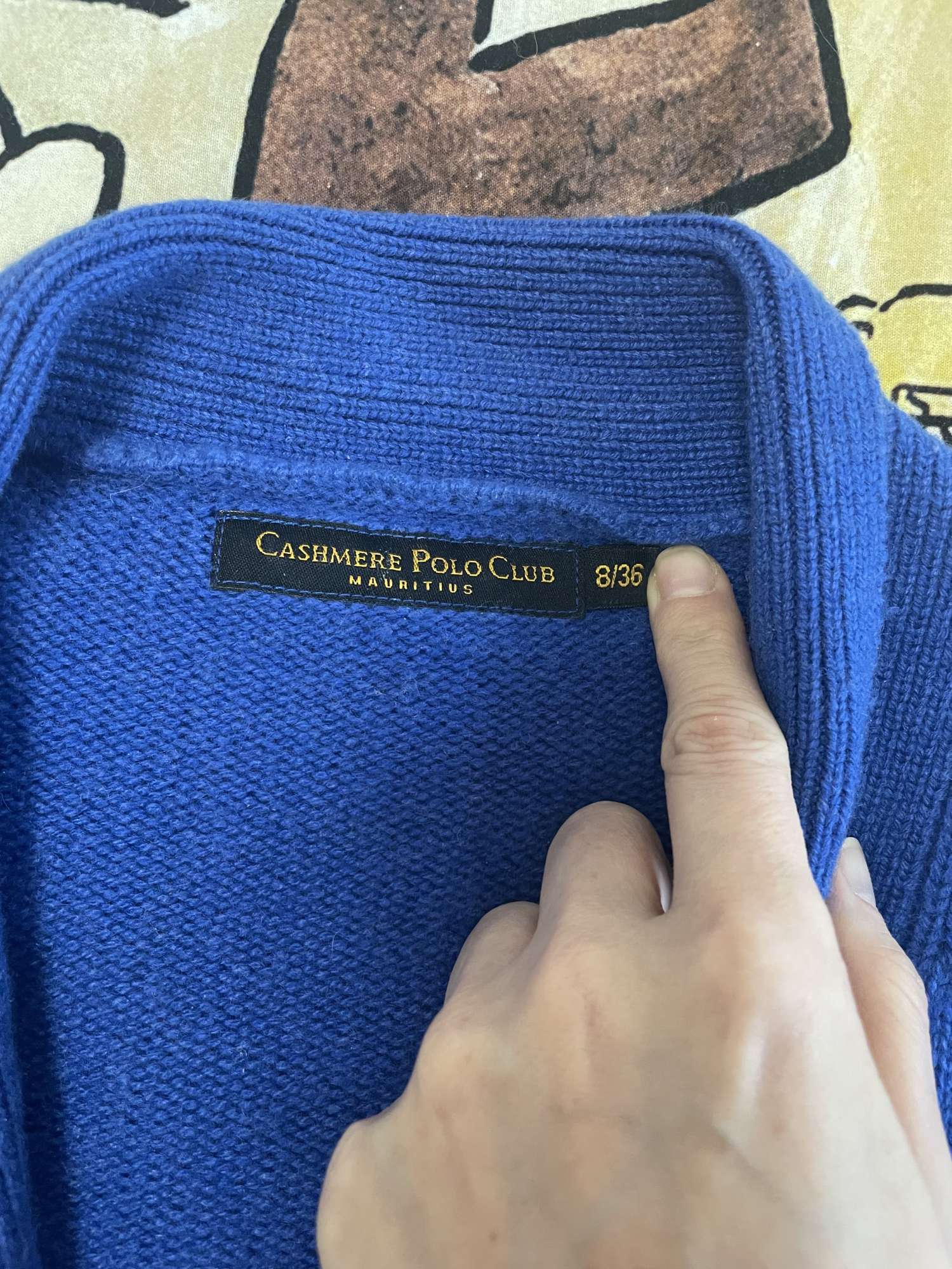 Cashmere Polo Club sveter
