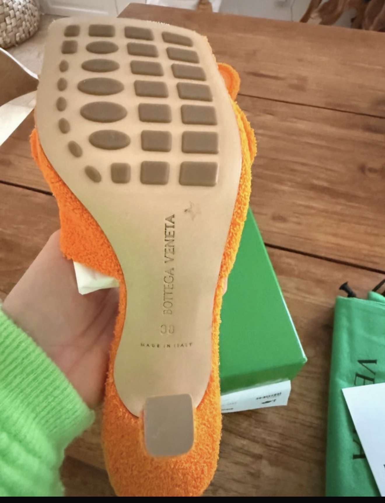 Bottega Veneta sandalky