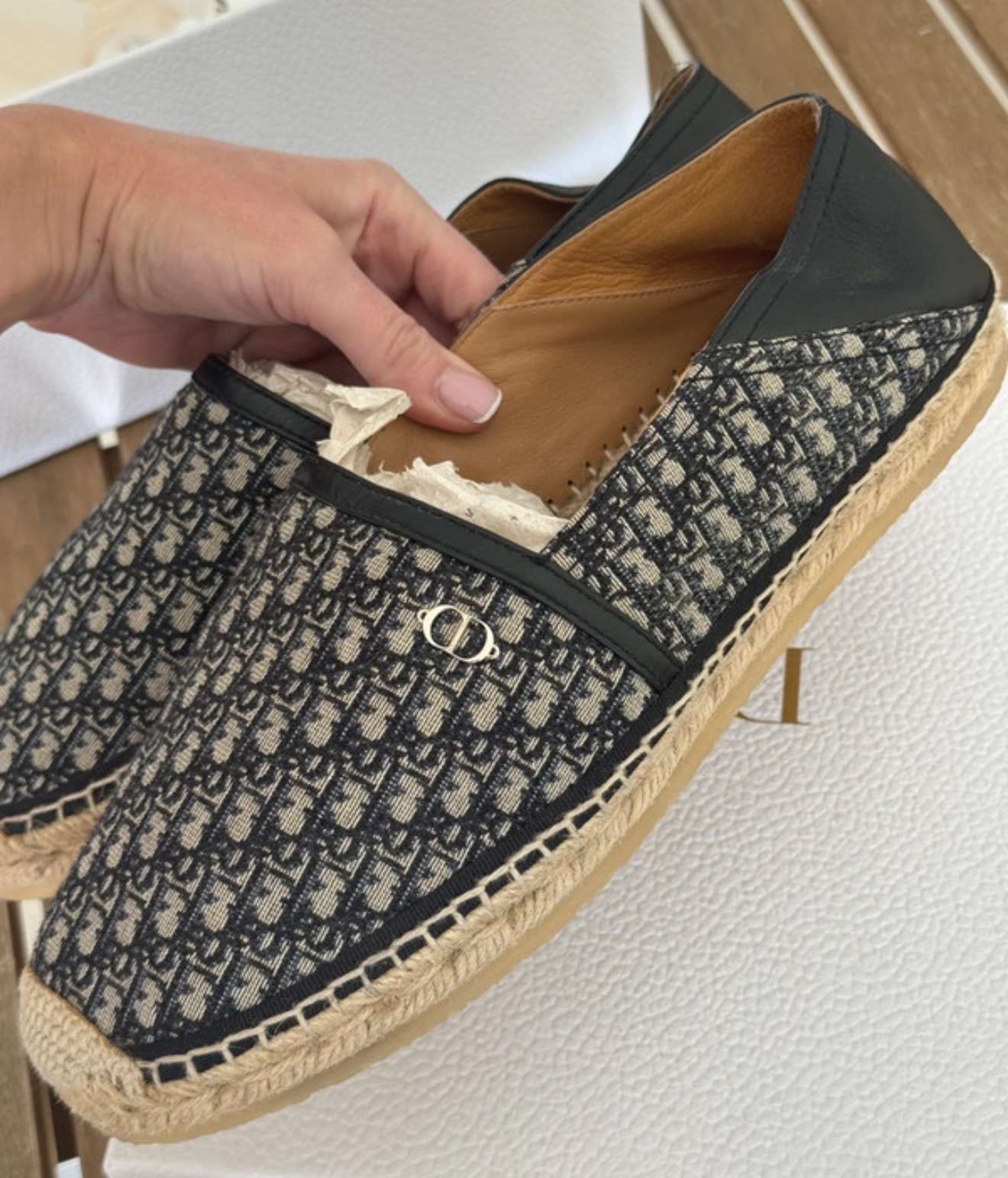 Dior espadrille