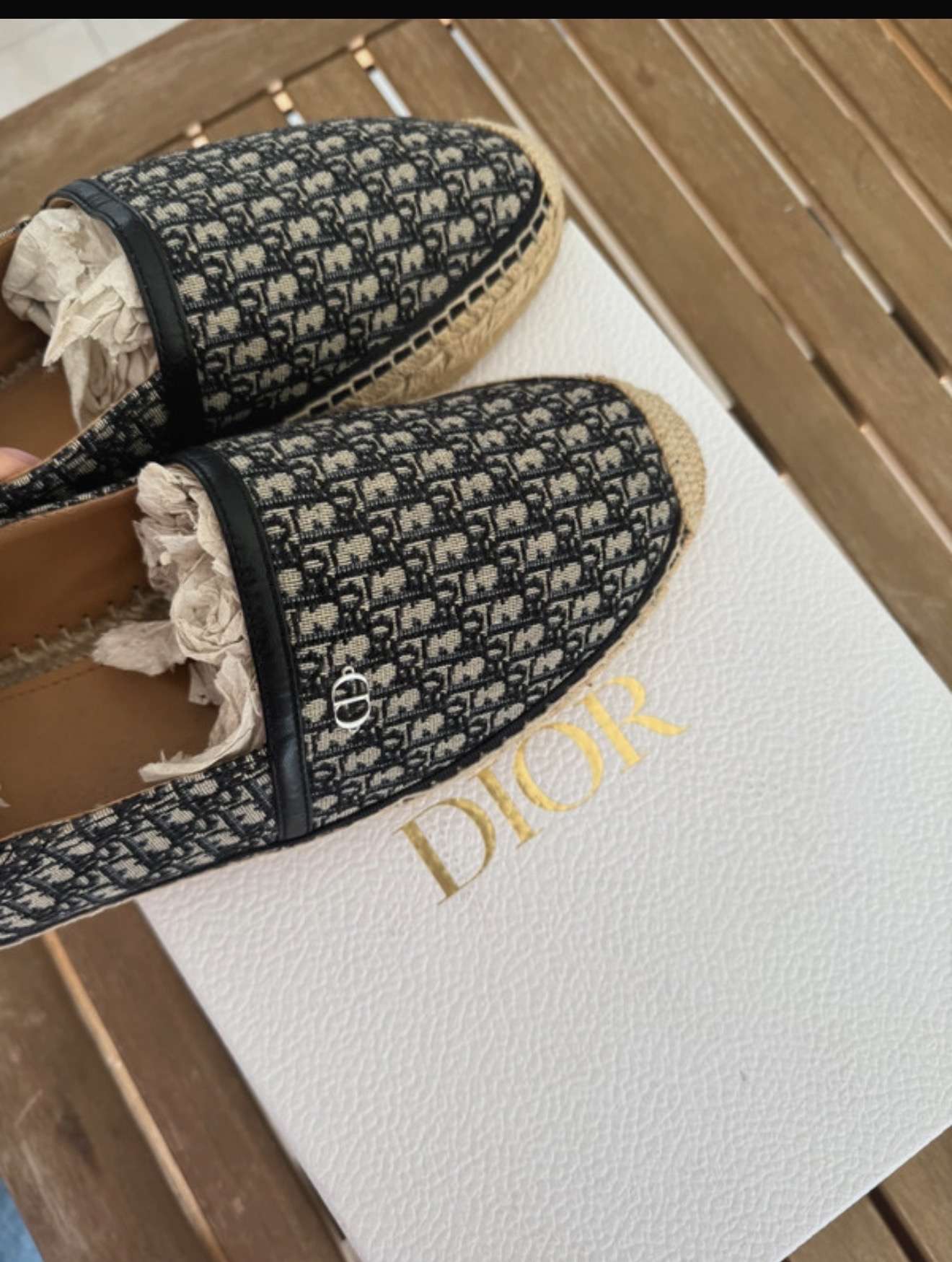 Dior espadrille