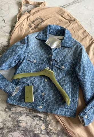 https://www.vipluxury.sk/Gucci dámska denim bundička obojstranná