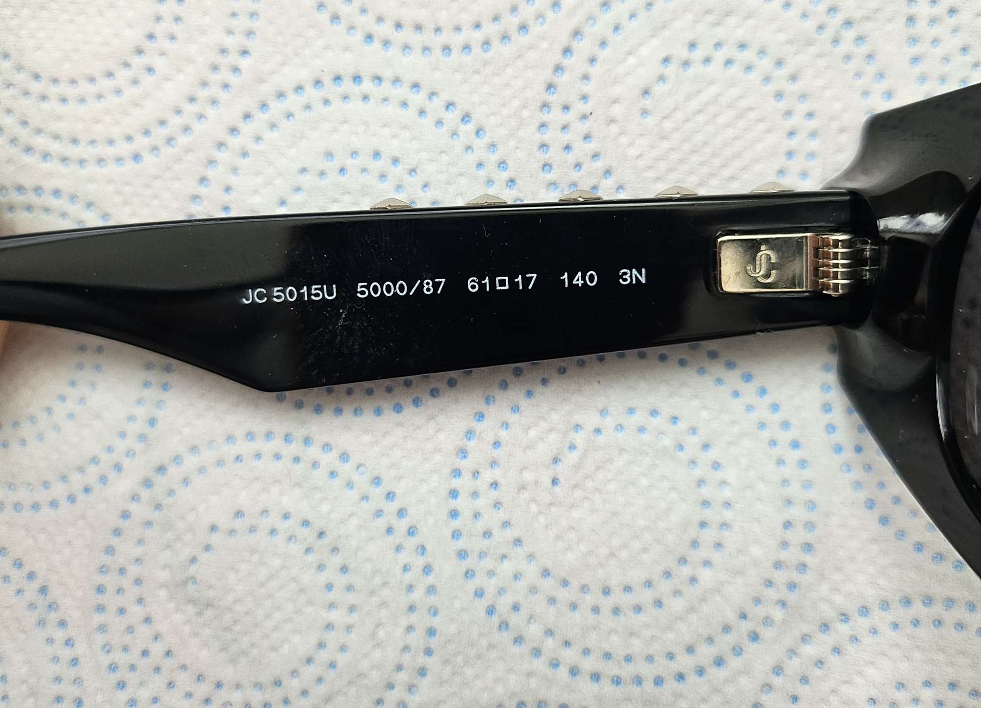 Jimmy Choo slnečné okuliare, ako nové. Model JC5015U.