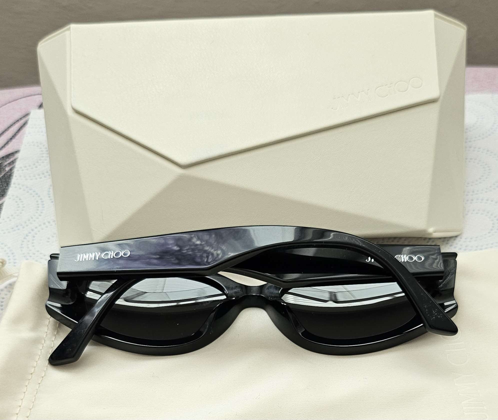 Jimmy Choo slnečné okuliare, ako nové. Model JC5015U.