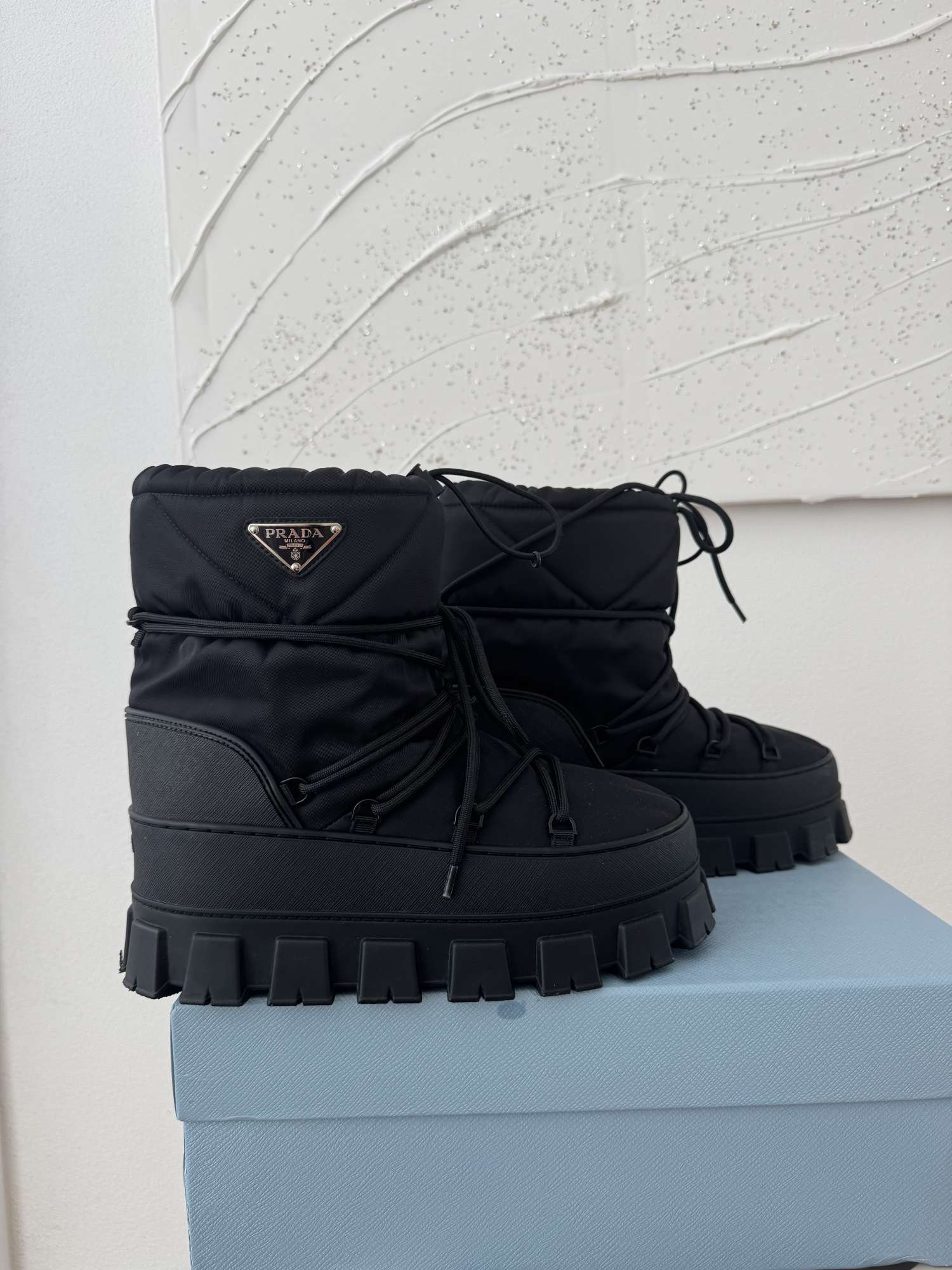 Prada snow boots