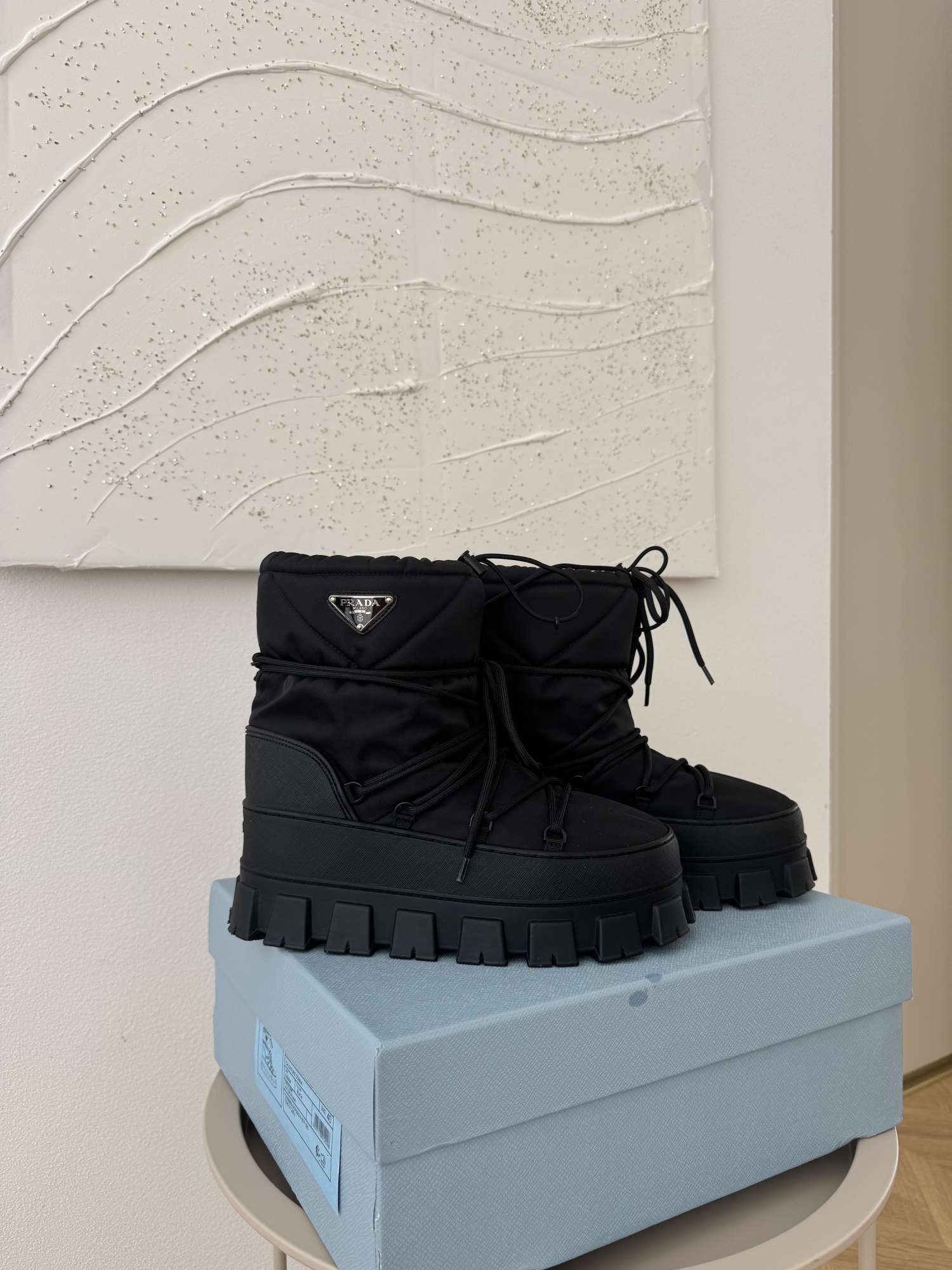 Prada snow boots