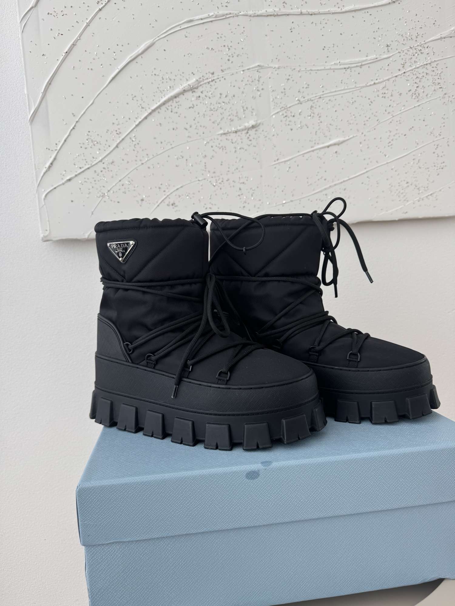 Prada snow boots