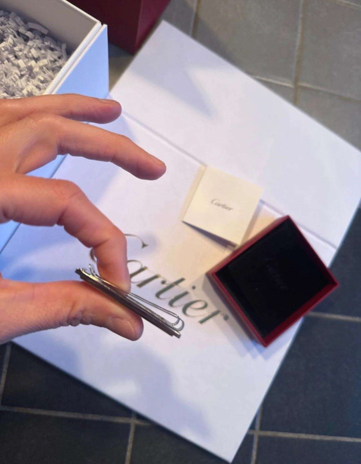 Cartier sponka na peniaze