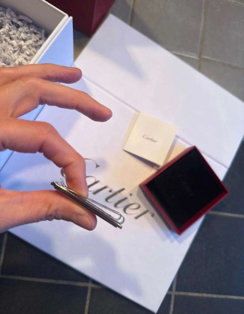 Cartier sponka na peniaze