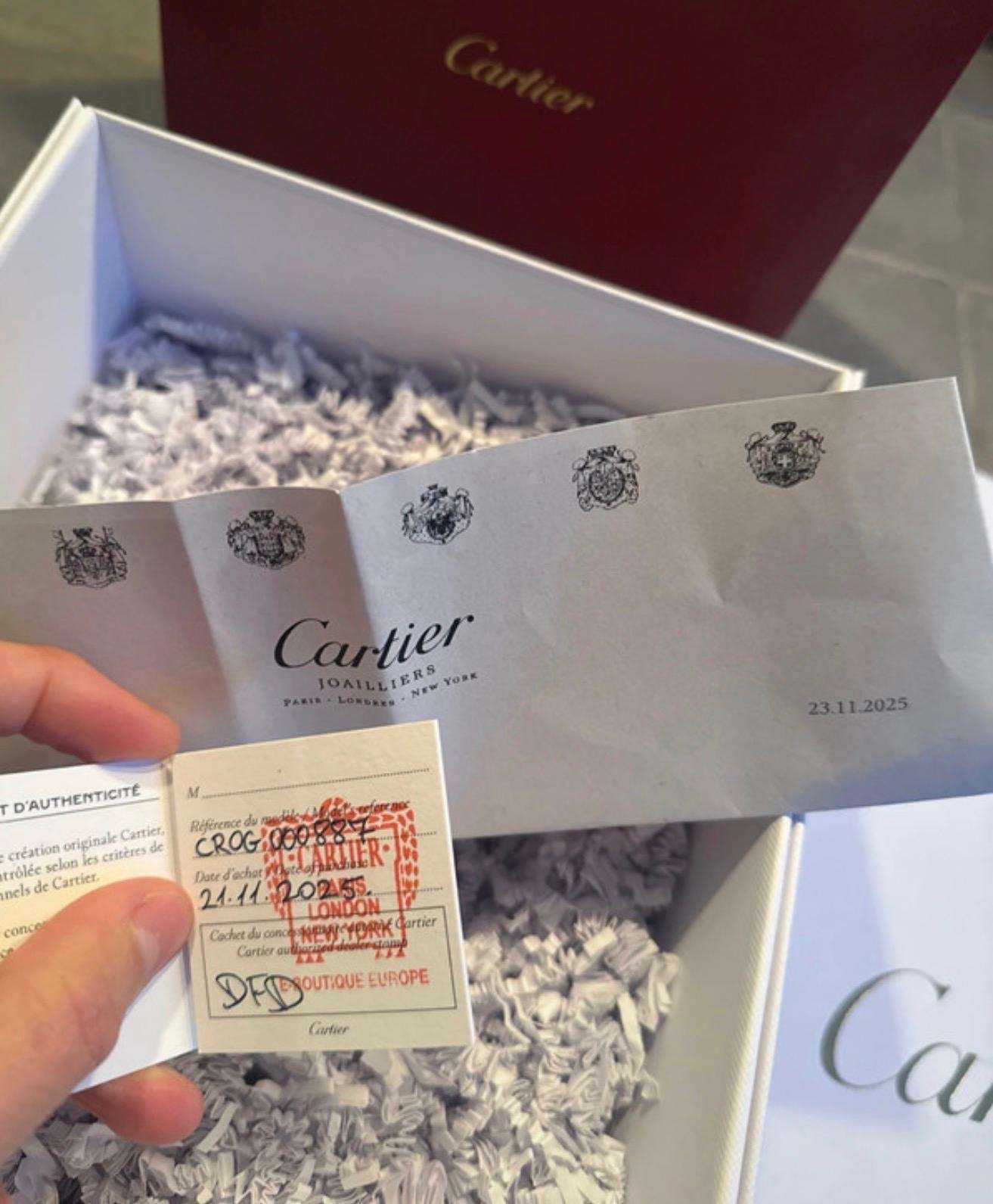 Cartier sponka na peniaze