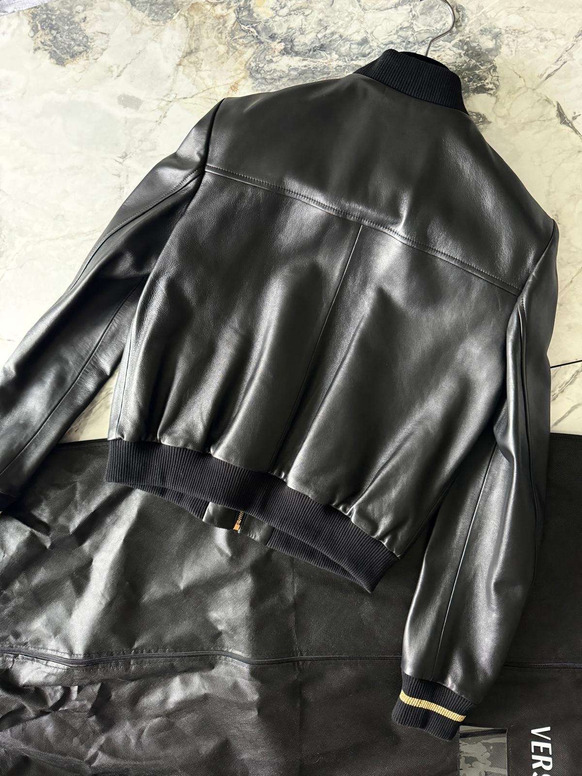 Versace kožená bunda