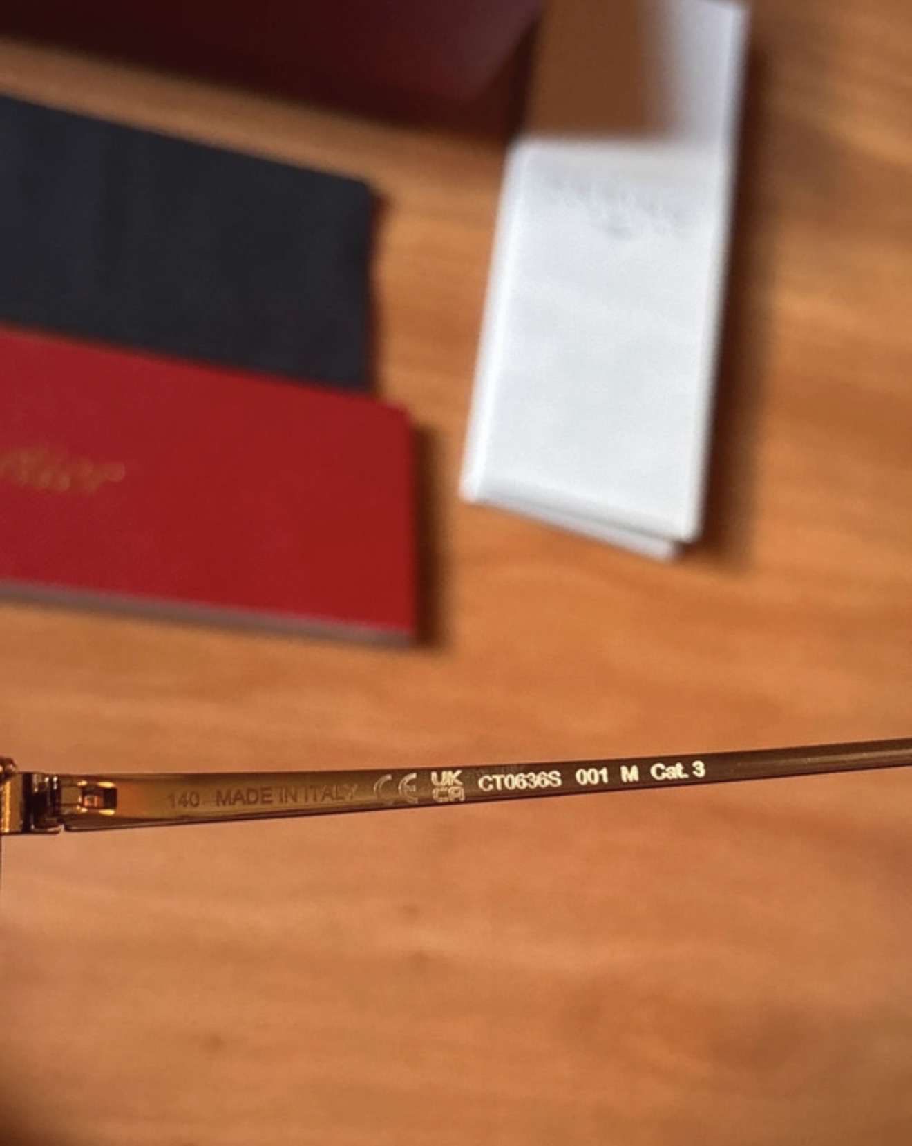 Cartier okuliare