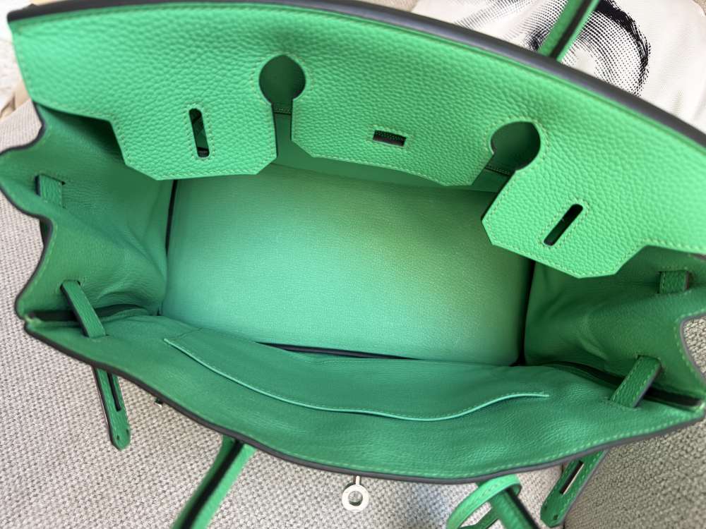 Hermes Birkin 30 Togo PHV Vert Comics