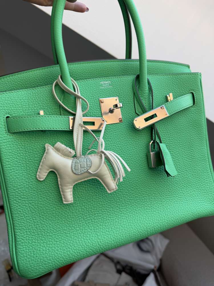 Hermes Birkin 30 Togo PHV Vert Comics