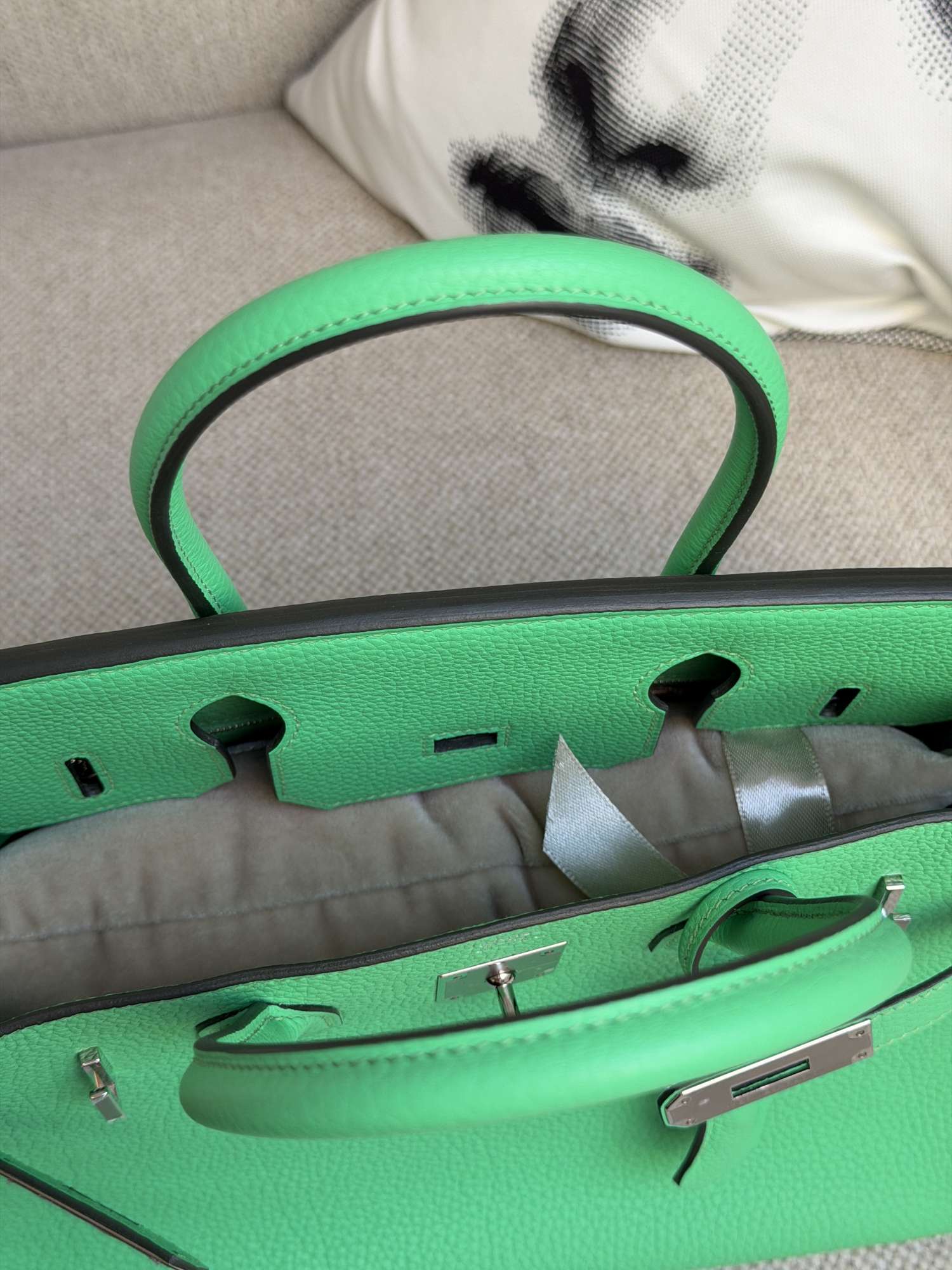 Hermes Birkin 30 Togo PHV Vert Comics