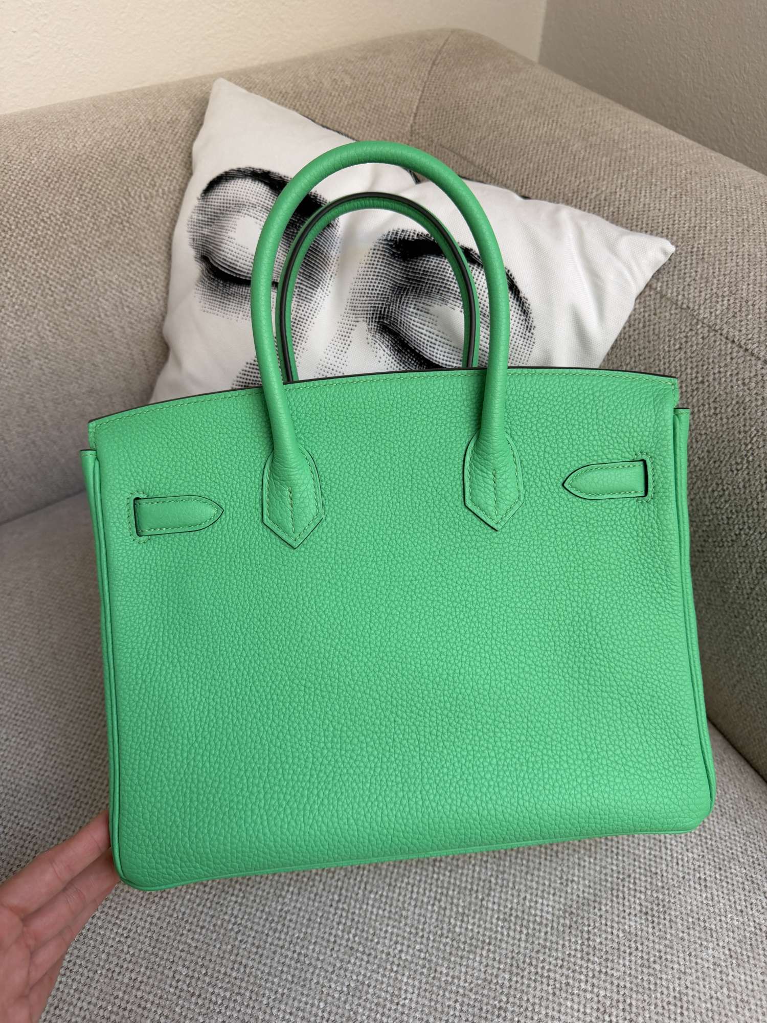 Hermes Birkin 30 Togo PHV Vert Comics