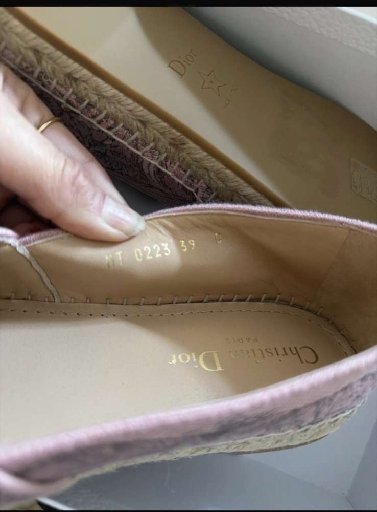 Dior espadrilky