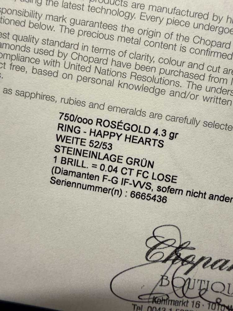 Chopard chalcedon diamant