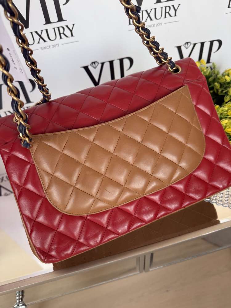 Chanel Jumbo triocolor