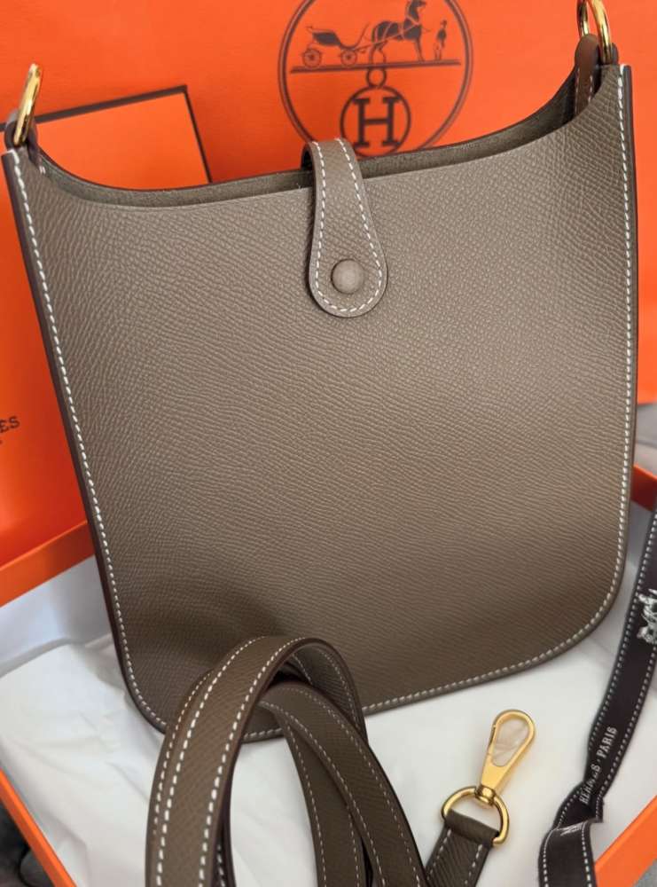 Hermes Mini Evelyne EPSOM