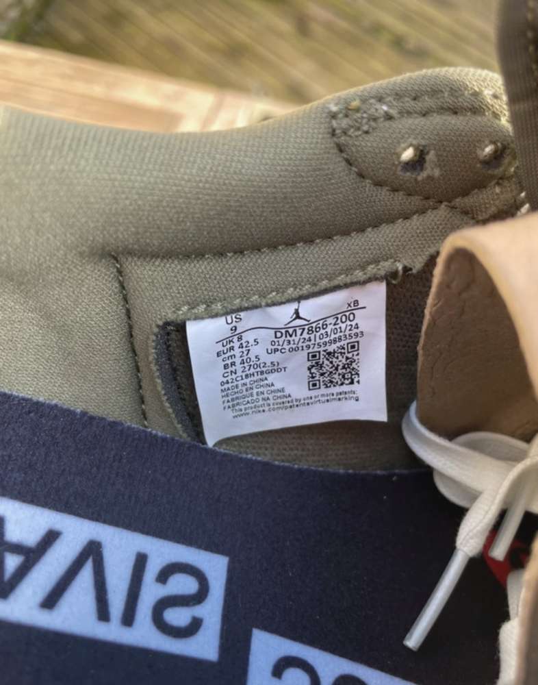 Nike low Travis Scott - Olive