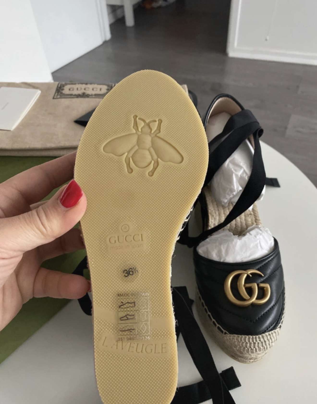 Gucci sandalky