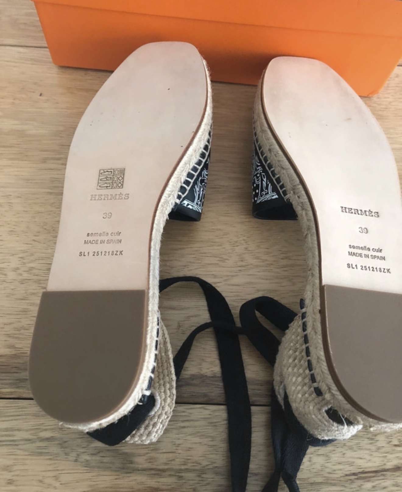 Hermes espadrille