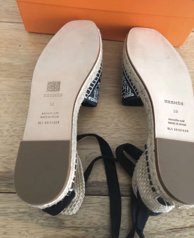 Hermes espadrille