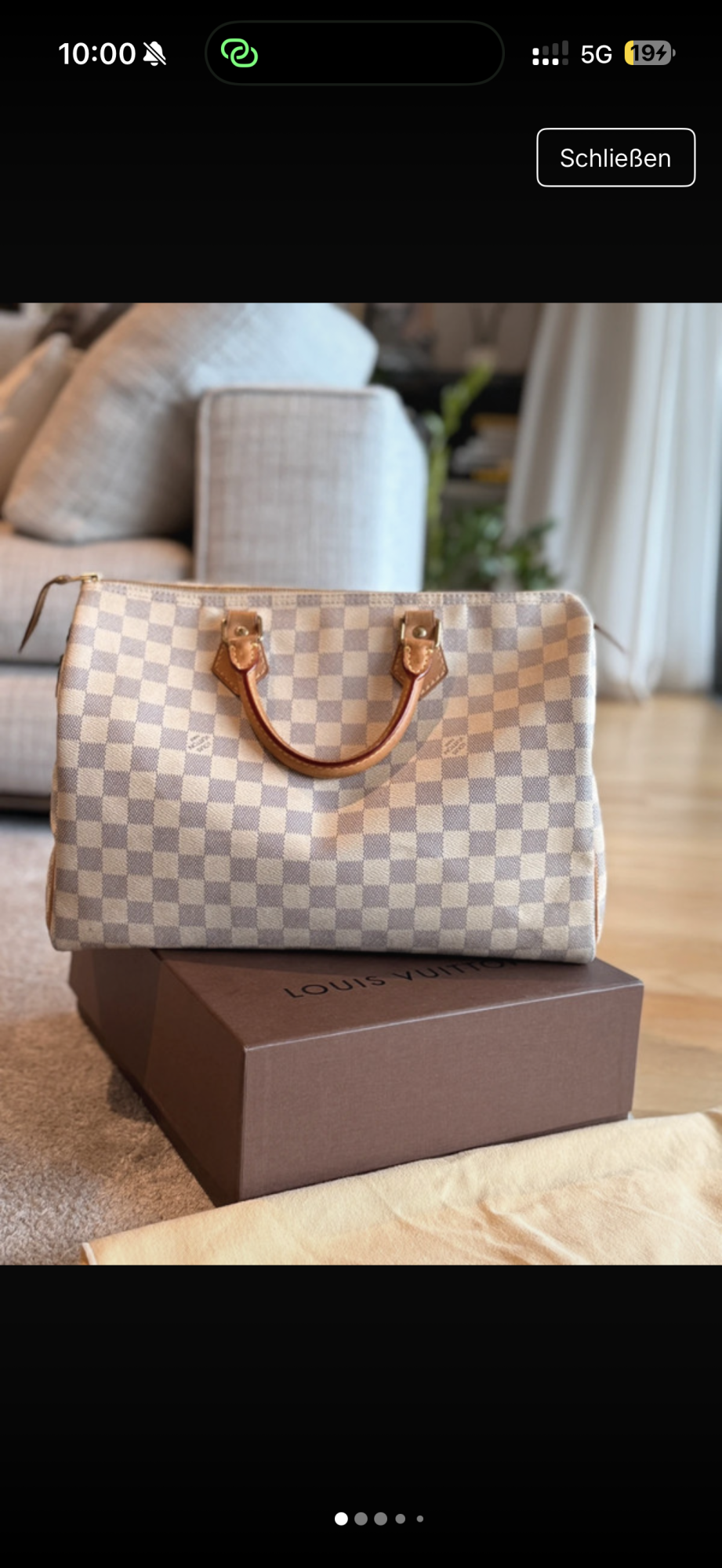 Louis Vuitton speedy 35