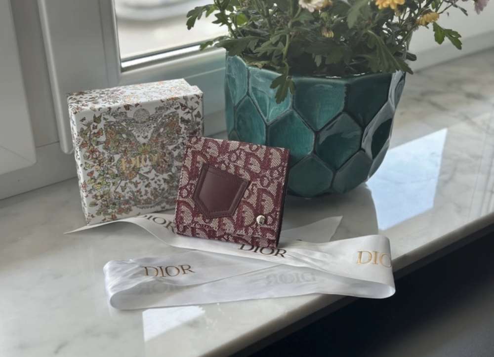 Dior Oblique Jacquard Wallet