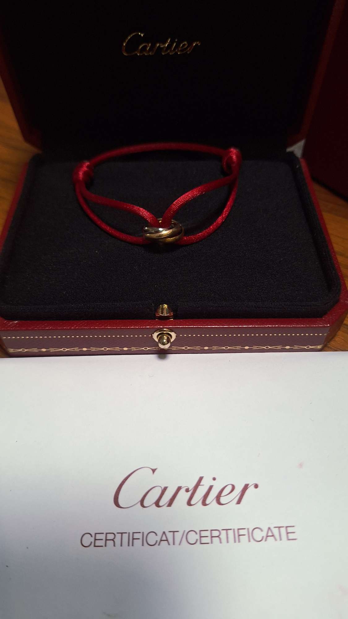 Cartier Trinity náramok