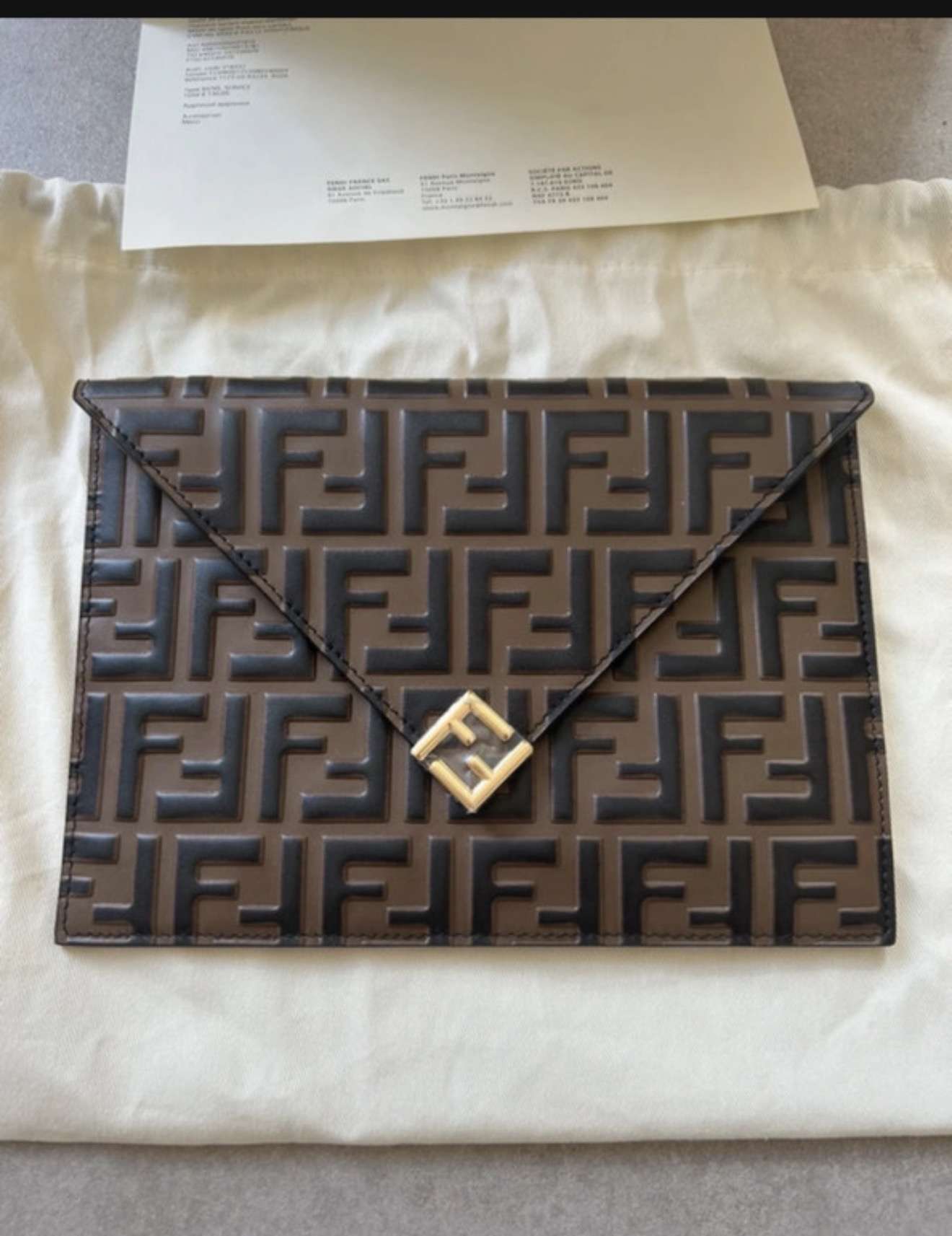 Fendi clutch