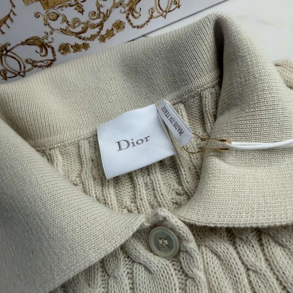 Dior Médaillon Short-Sleeved Sweater