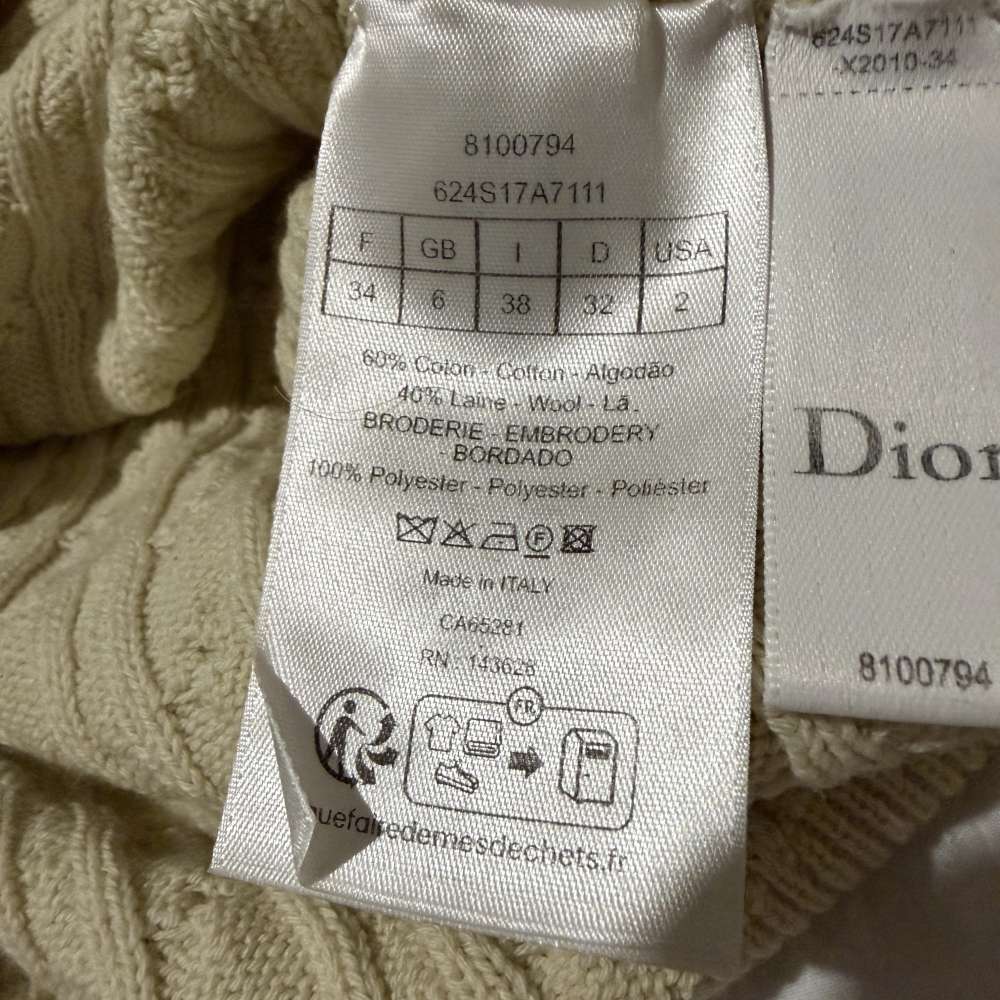 Dior Médaillon Short-Sleeved Sweater