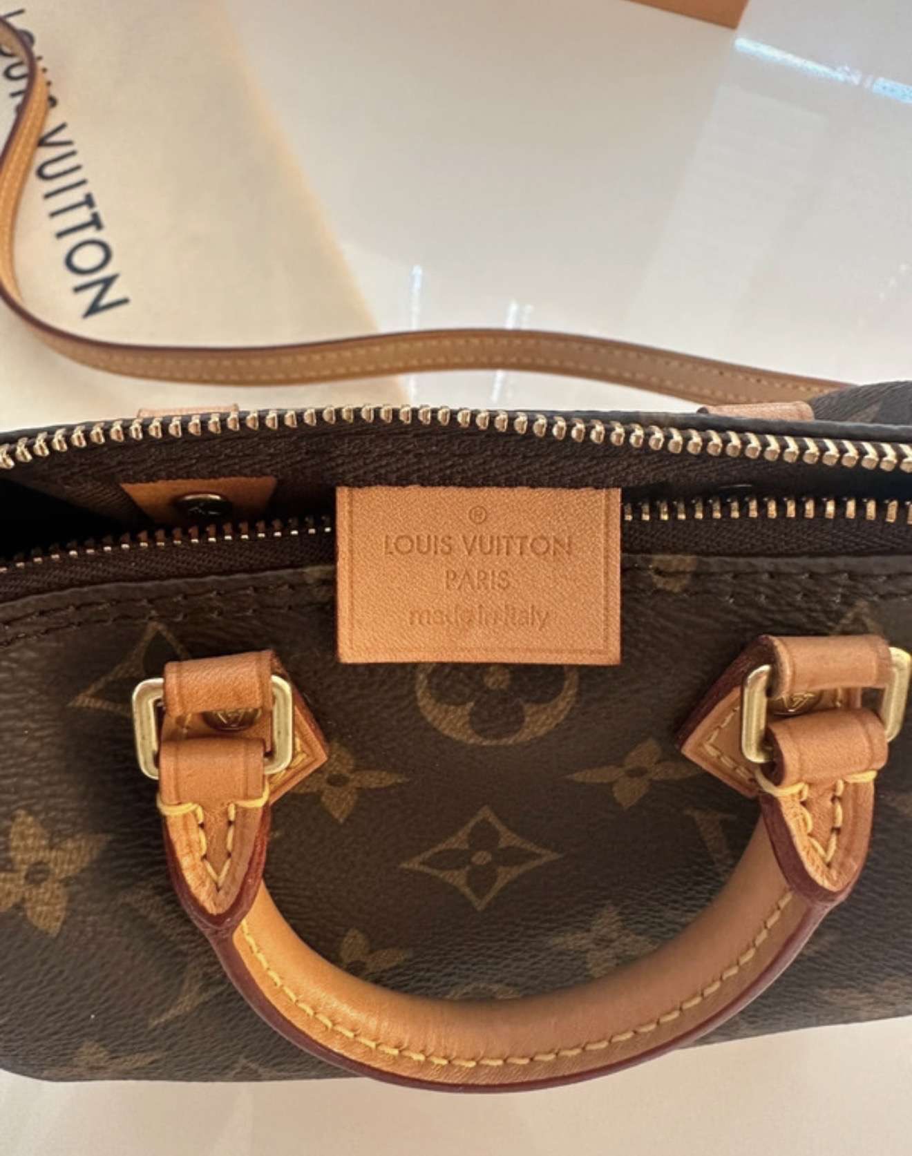 Louis Vuitton nano speedy