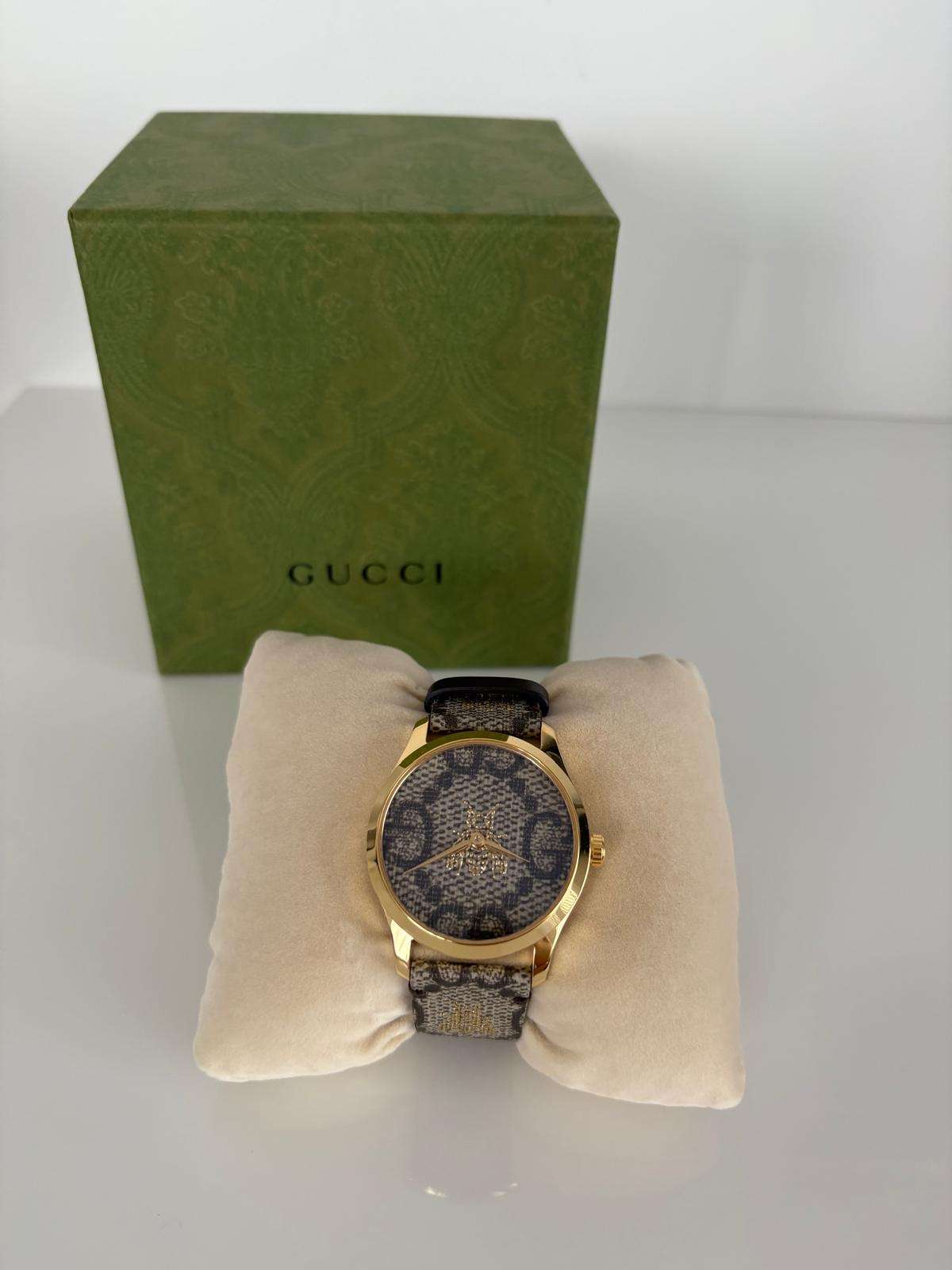 Gucci G-Timeless Contemporary – GG Supreme / Bee Edition