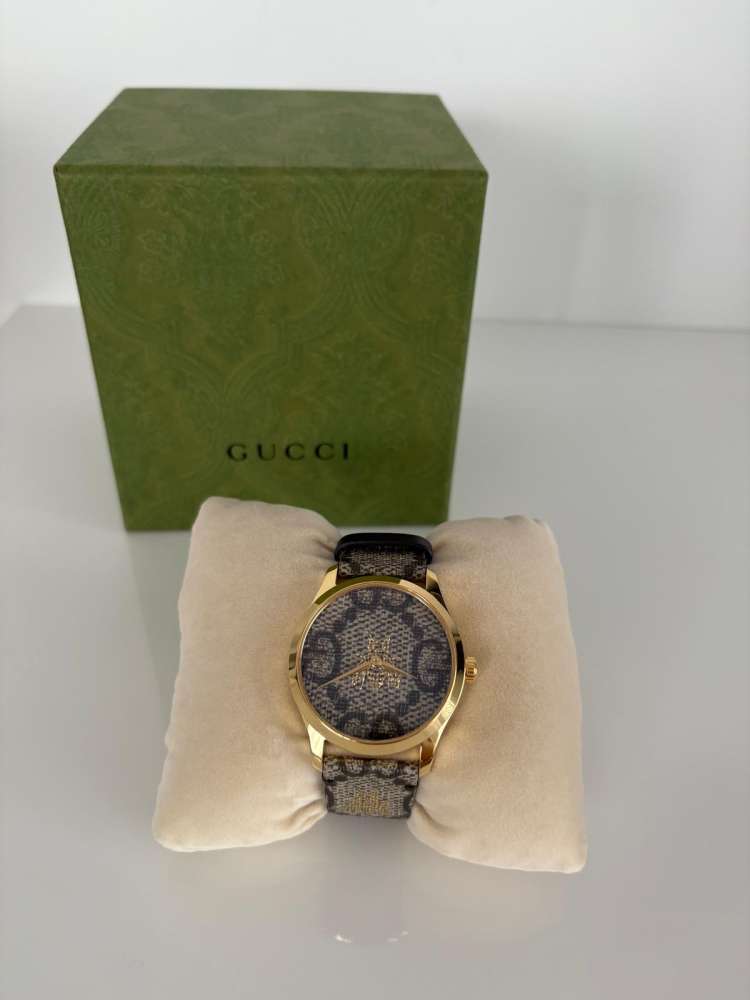 Gucci G-Timeless Contemporary – GG Supreme / Bee Edition
