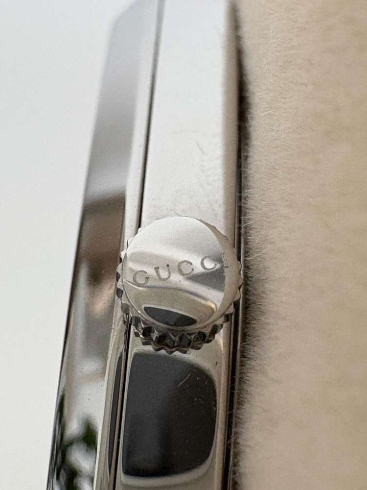 Gucci Grip – Oceľ / Zelený Aligátor