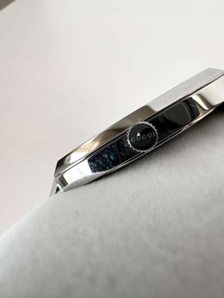 Gucci Grip – Oceľ / Modrá Superluminova