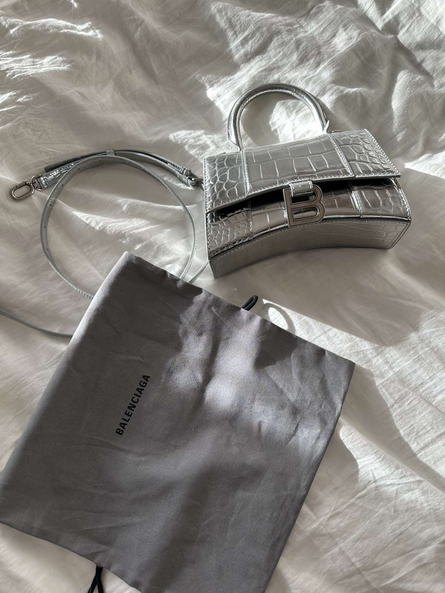 Balenciaga Hourglass Top handle bag