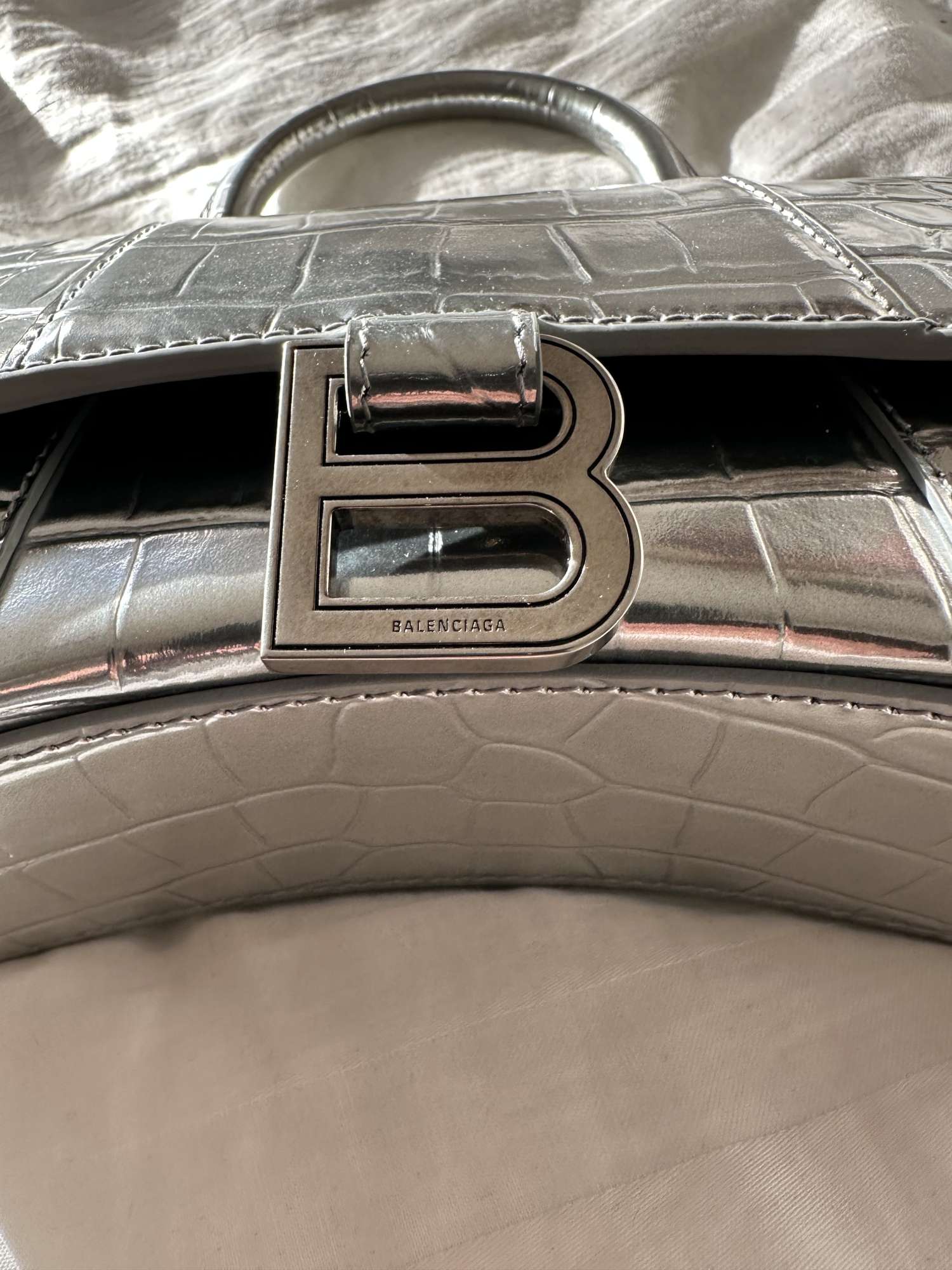 Balenciaga Hourglass Top handle bag