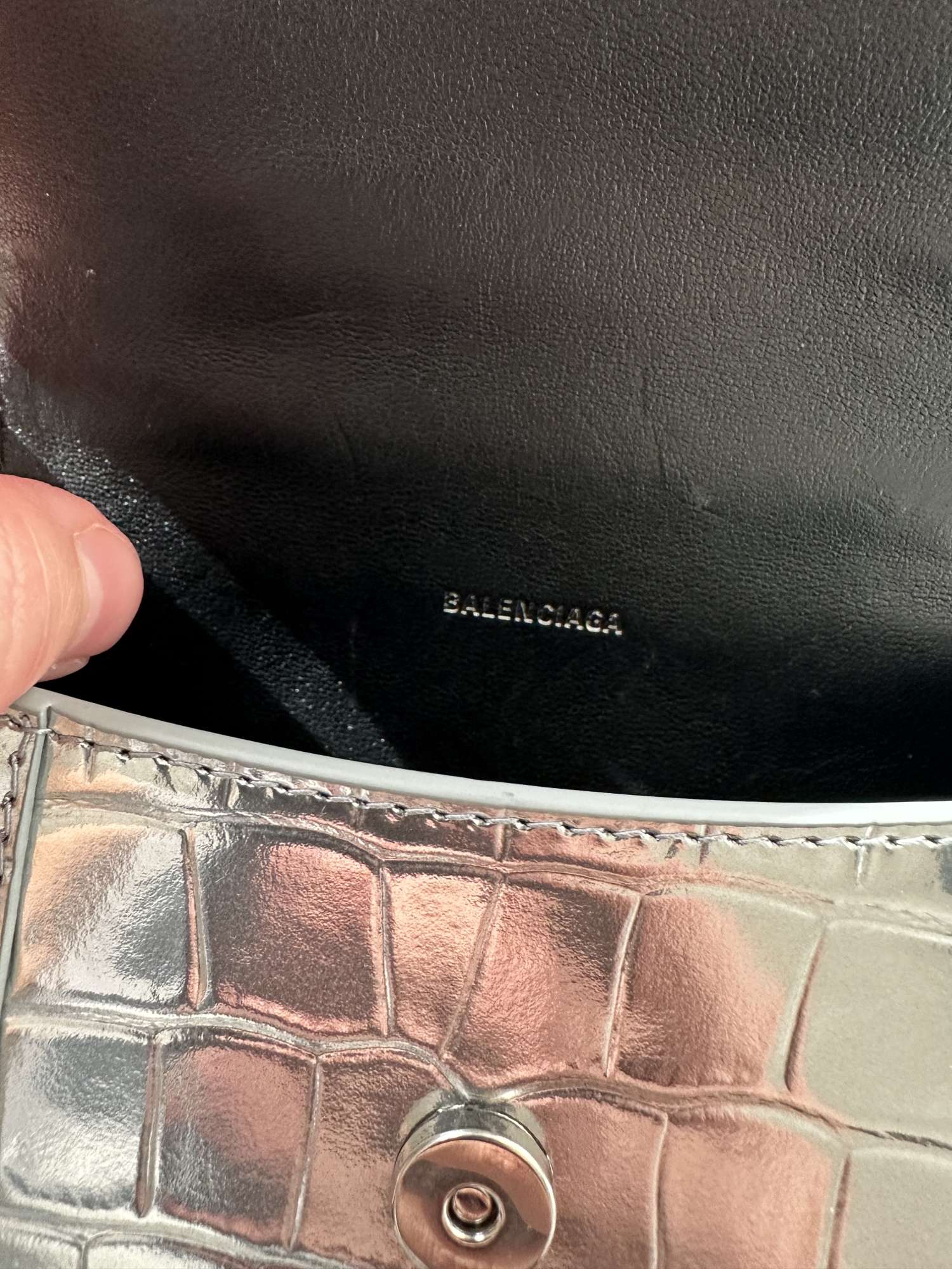 Balenciaga Hourglass Top handle bag