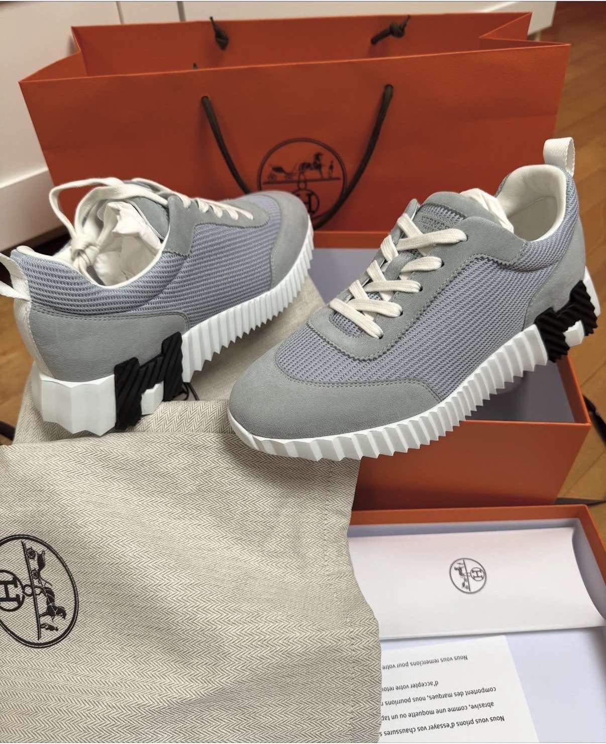 Hermes Bouncing tenisky