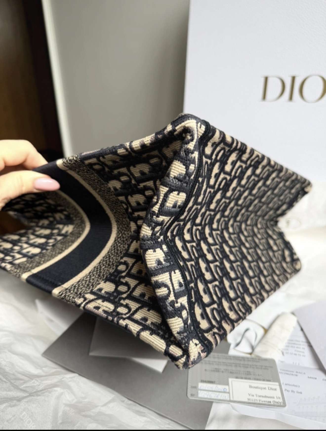 Dior tote bag