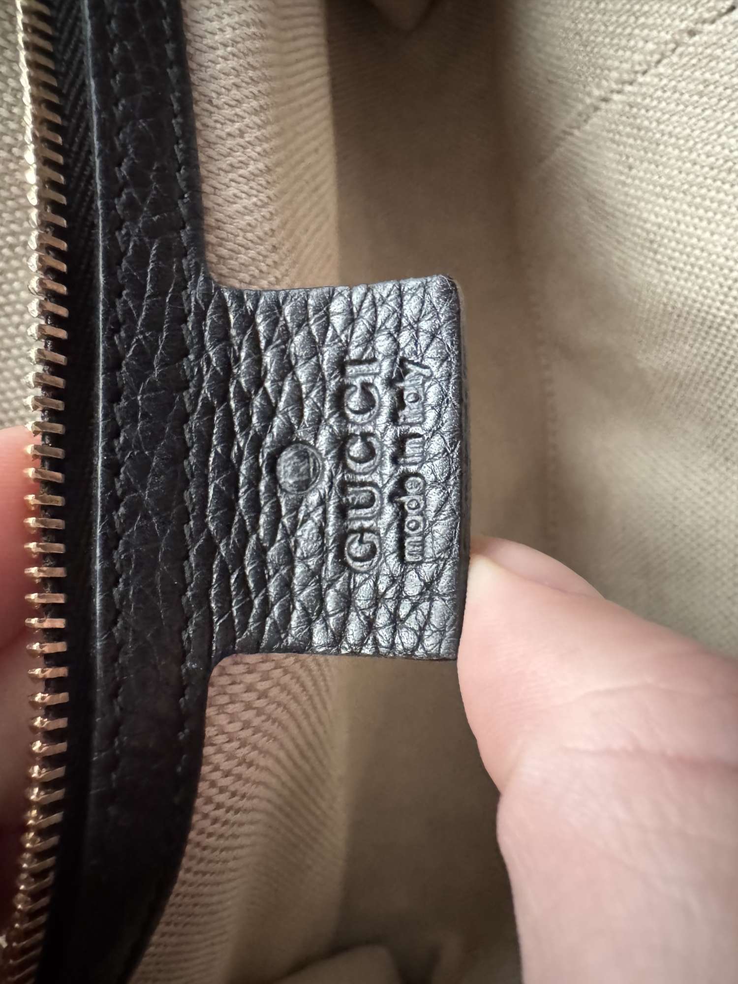 Kabelka do ruky Gucci Soho